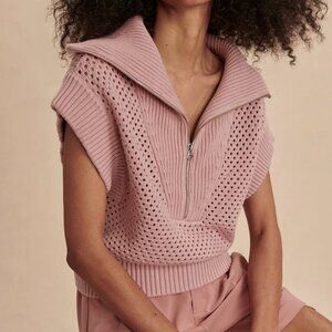 Varley Mila Half-Zip Knit Sweater